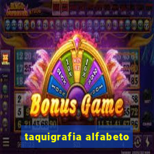 taquigrafia alfabeto